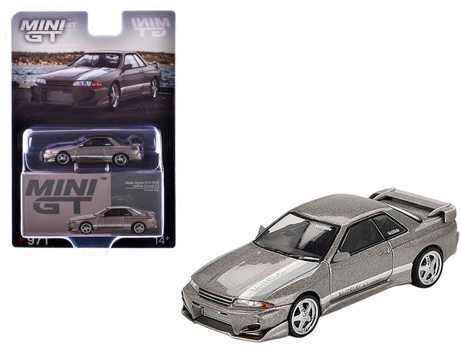 Nissan Skyline GT-R (R32) Veilside Combat C-I - Veilside Combat Grey - Mini GT - 1:64 - MGT00971 Passion Diecast