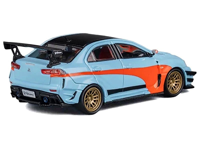 Mitsubishi Lancer EvoX Varis Widebody - Blue - Limited Edition - CM Model - 1:64 - CM64-EVOX-01 Passion Diecast
