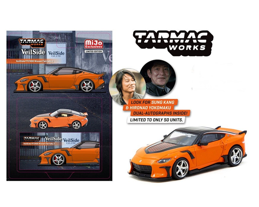 Nissan VeilSide FFZ400 Fairlady Z - Orange - Tarmac Works - 1/64 - T64G-074-OR Passion Diecast