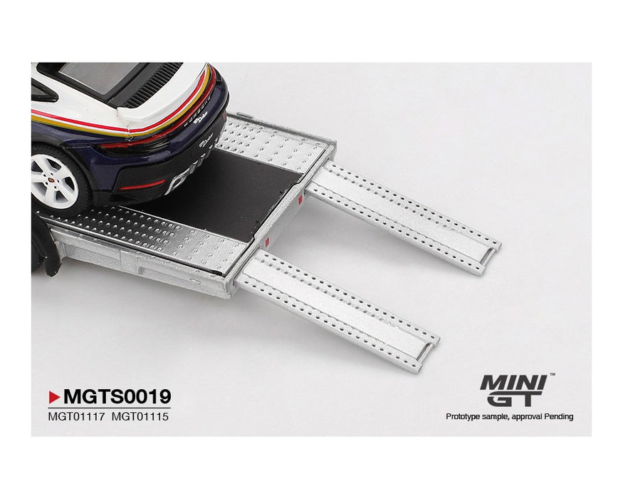 Porsche 911 Dakar / Volkswagen ID. Buzz Porsche Centrum Gelderland Roughroads Set - Mini GT - 1:64 - MGTS0019