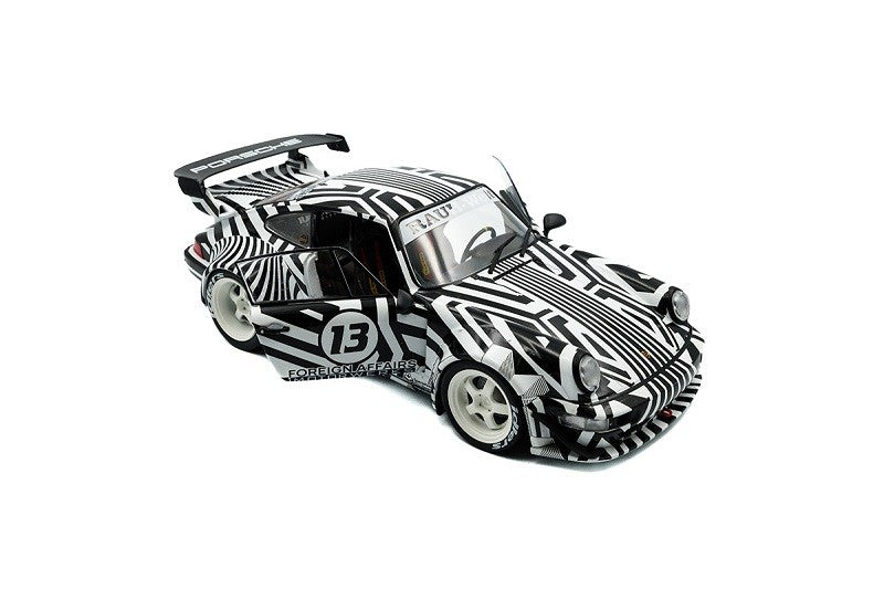 RWB Bodykit THE ZEBRA 2022 - Solido - 1/18 - S1807513 - Passion Diecast 