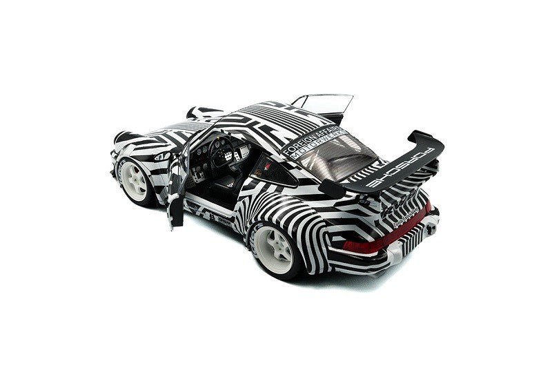 RWB Bodykit THE ZEBRA 2022 - Solido - 1/18 - S1807513 - Passion Diecast 