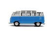 VOLKSWAGEN T1 SAMBA - BLUE & WHITE 1962 - Solido - 1/18 - S1813401 - Passion Diecast 