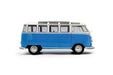 VOLKSWAGEN T1 SAMBA - BLUE & WHITE 1962 - Solido - 1/18 - S1813401 - Passion Diecast 