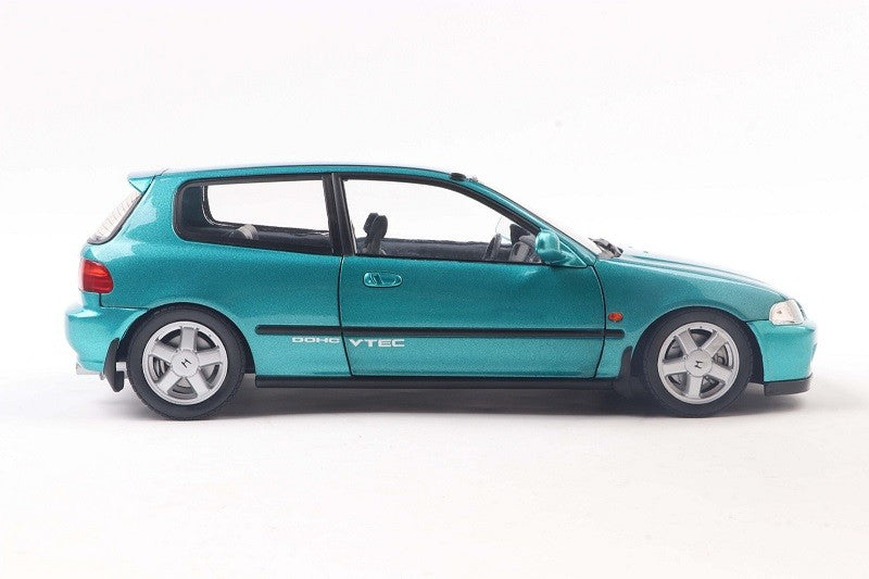 HONDA CIVIC (EG6) AZTEC  GREEN PEARL 1991 - Solido - 1/18 - S1810405 - Passion Diecast 