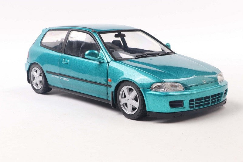 HONDA CIVIC (EG6) AZTEC  GREEN PEARL 1991 - Solido - 1/18 - S1810405 - Passion Diecast 