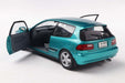 HONDA CIVIC (EG6) AZTEC  GREEN PEARL 1991 - Solido - 1/18 - S1810405 - Passion Diecast 