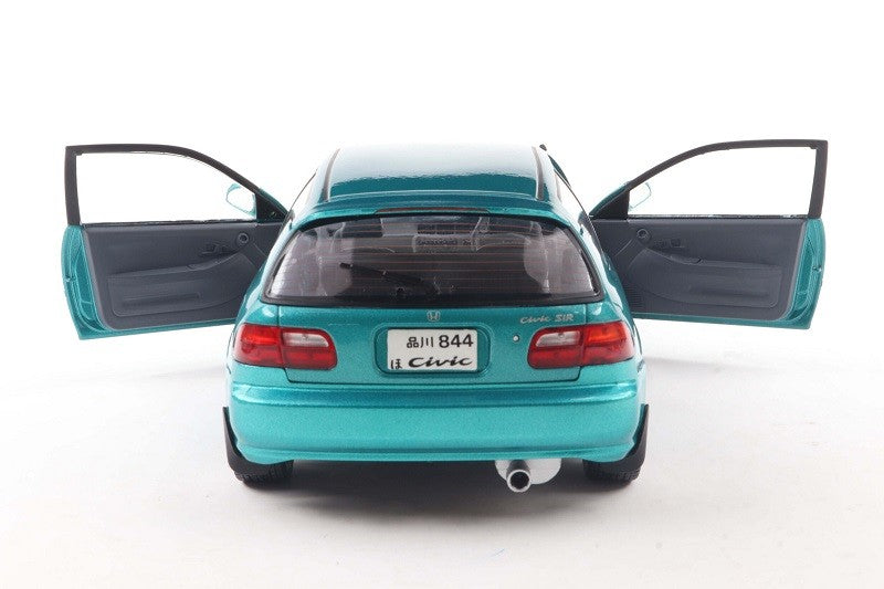 HONDA CIVIC (EG6) AZTEC  GREEN PEARL 1991 - Solido - 1/18 - S1810405 - Passion Diecast 