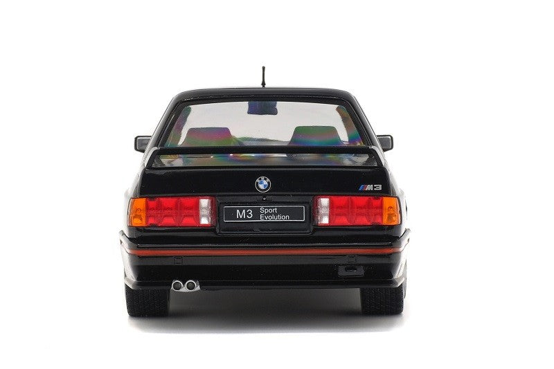 BMW E30 SPORT EVO - BLACK - 1990 - Solido - 1/18 - S1801501 - Passion Diecast 