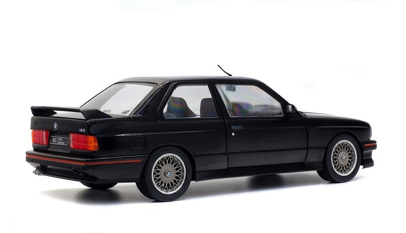BMW E30 SPORT EVO - BLACK - 1990 - Solido - 1/18 - S1801501 - Passion Diecast 