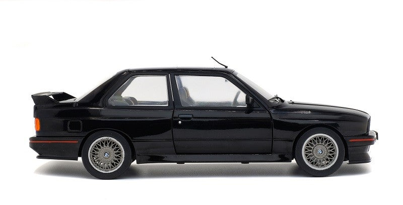 BMW E30 SPORT EVO - BLACK - 1990 - Solido - 1/18 - S1801501 - Passion Diecast 
