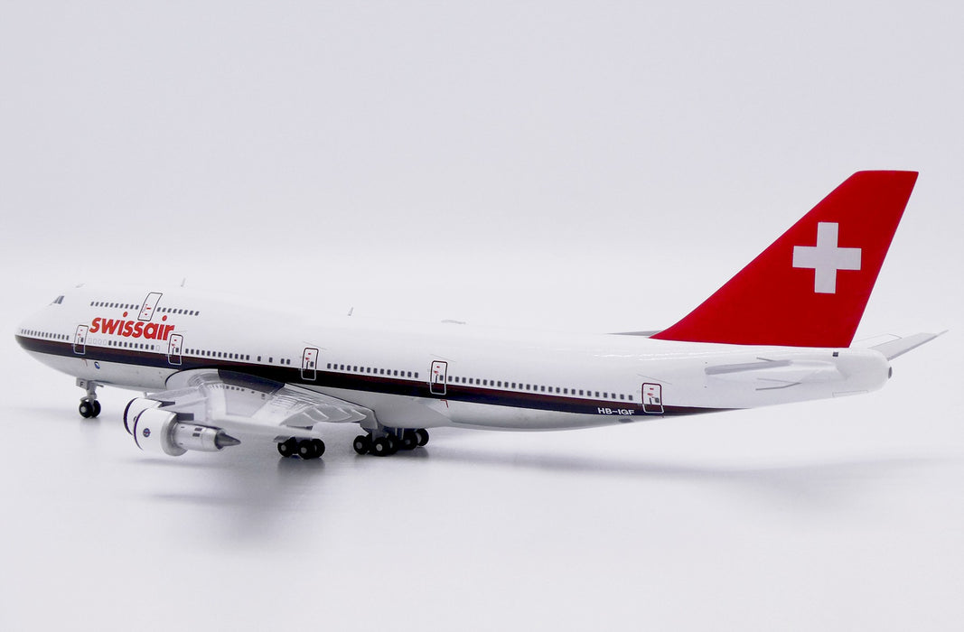 Swissair Boeing 747-300 "Polished" / HB-IGF /  JC Wings / 1:400 / XX40281