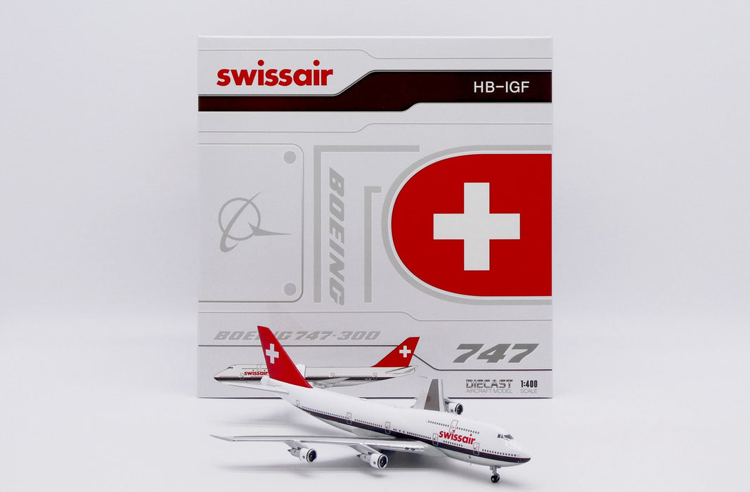Swissair Boeing 747-300 "Polished" / HB-IGF /  JC Wings / 1:400 / XX40281