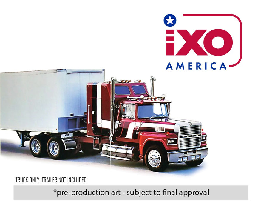 1978 Ford LTL-9000 - Black Red, and White (Sales Brochure Truck) - IXO Models - 1:64 - U64TR014