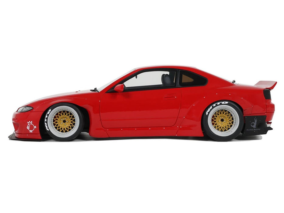 ROCKET BUNNY NISSAN SILVIA S15 NISSAN RED 2014 - 1/18 - OT1115 Passion Diecast 
