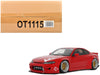 ROCKET BUNNY NISSAN SILVIA S15 NISSAN RED 2014 - 1/18 - OT1115 Passion Diecast 