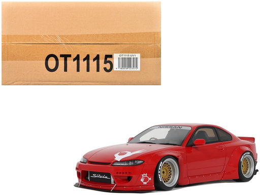 ROCKET BUNNY NISSAN SILVIA S15 NISSAN RED 2014 - 1/18 - OT1115 Passion Diecast 