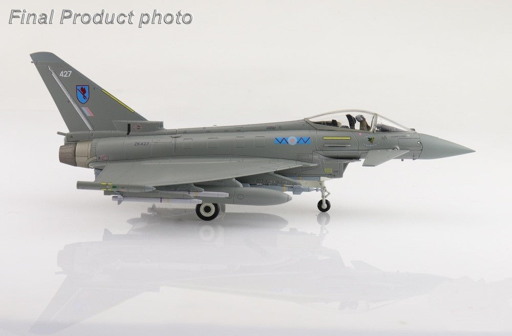 Eurofighter Typhoon FGR.Mk 4 / RAF No.6 Sqn, ZK427, RAF Lossiemouth, UK, 2023 / Hobby Master 1:72 HA6625