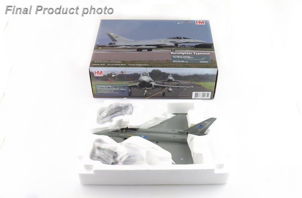 Eurofighter Typhoon FGR.Mk 4 / RAF No.6 Sqn, ZK427, RAF Lossiemouth, UK, 2023 / Hobby Master 1:72 HA6625