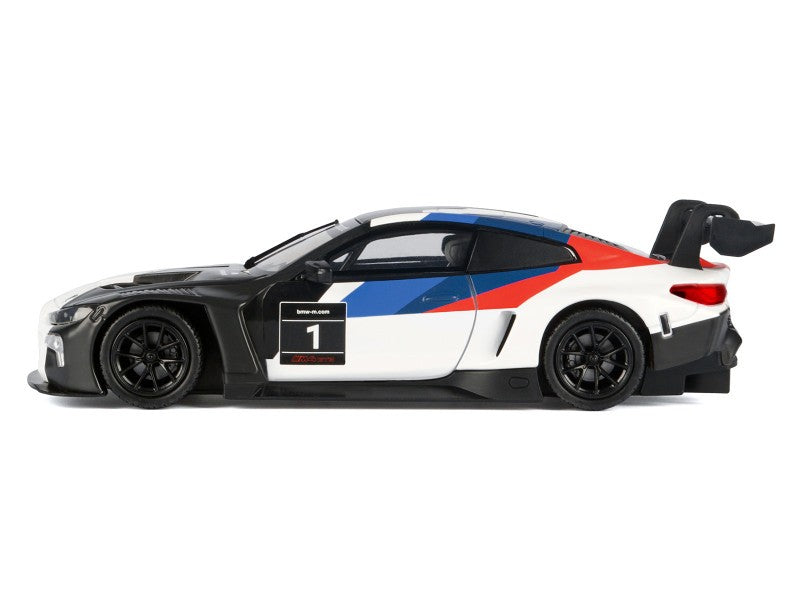 BMW M4 GT3 No.1 - White/Matte Black/Blue/Red - GT Racing - Custom Wrap - Motormax 1/24 - 73912 Passion Diecast