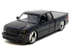 Chevy Silverado Extended Cab 2006 Custom - Black - Motormax 1/25 - 79039 BK Passion Diecast