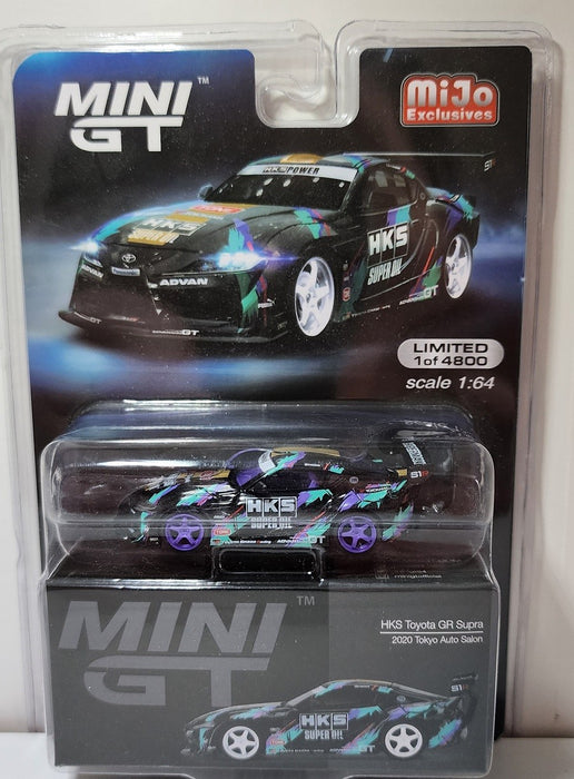 CHASE CAR HKS Toyota GR Supra (A90) 2020 Tokyo Auto Salon - Mijo Exclusives USA - MGT00350 Passion Diecast