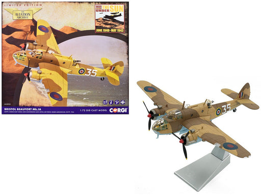 Bristol Beaufort Mk I RAF - Middle East Check and Conversion Unit, EK979, Egypt, 1944 / Corgi 1:72  AA28903