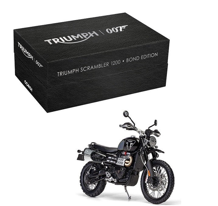 Triumph Scrambler 1200 (Bond Edition) - Corgi - 1/12 - CC08402 Passion Diecast