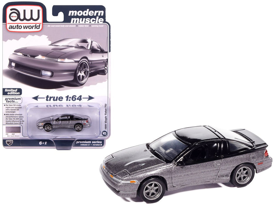1991 Eagle Talon Tsi in Medium Quartz Metallic - Auto World - 1/64 - AWSP196 B