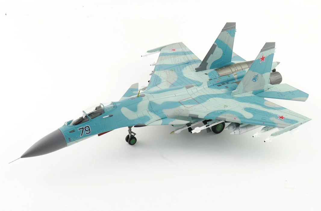 Sukhoi Su-27K Flanker-D / Russian Air Force, Blue 79, 1995, +  Kh-41 Moskit Missile / Hobby Master 1:72  HA6051