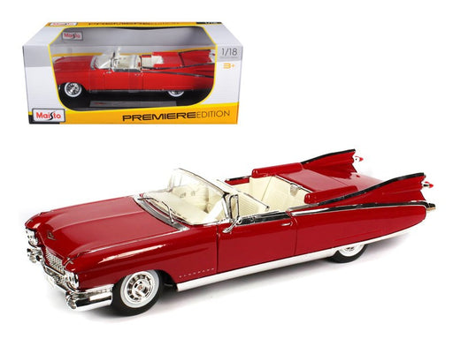 1959 Cadillac Eldorado Biarritz red - 1/18 - MAISTO - 36813 RED Passion Diecast 
