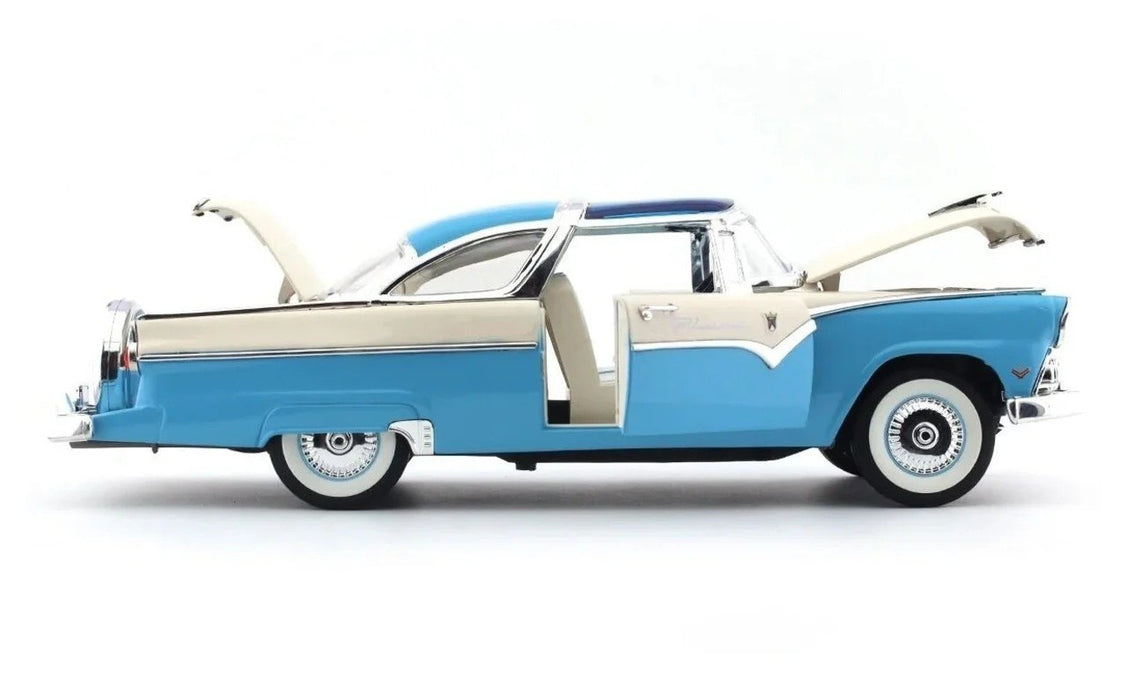 1955 Ford Crown Victoria Pink - 1/18  LUCKY TOYS - 92138 pk PassionDiecast