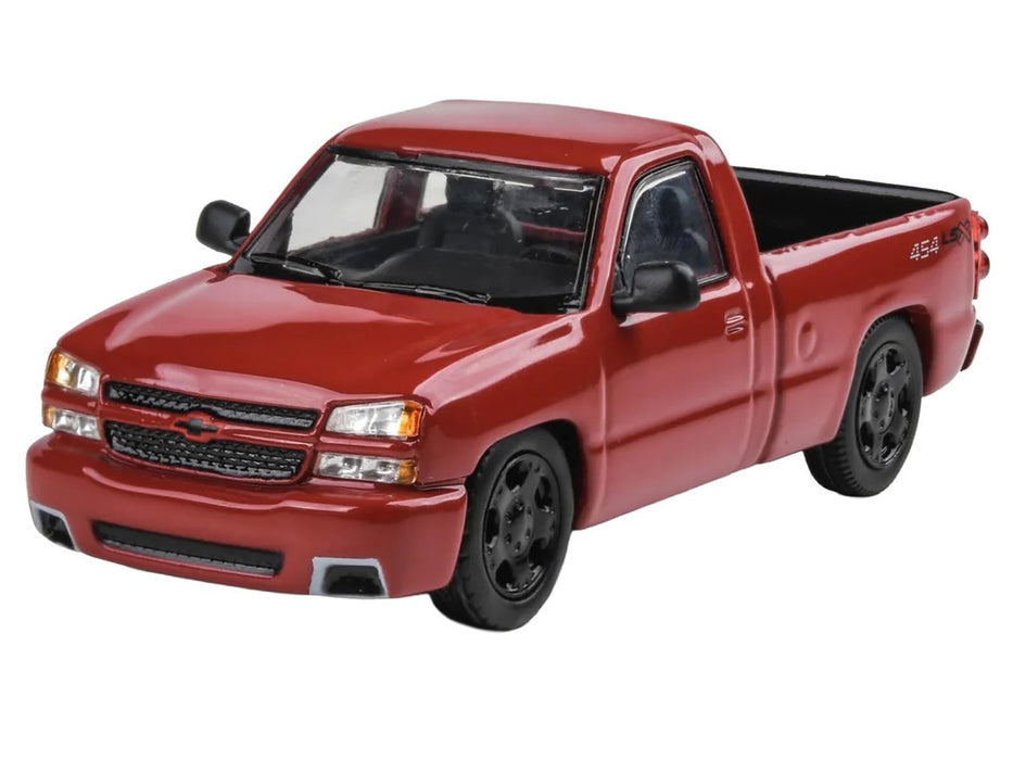 2006 Chevrolet Silverado 454 LSX Pickup Truck Victory Red - Para64 - PB-55832  - Passion Diecast 