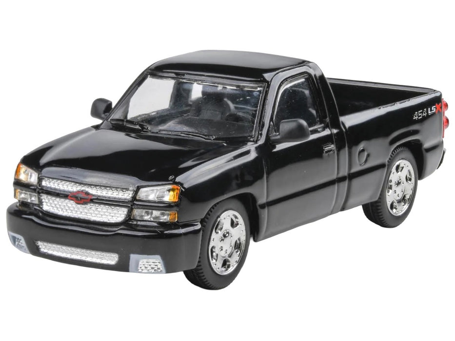 2006 Chevrolet Silverado 454 LSX Pickup Truck Onyx Black - Para64 - PB-55831 - Passion Diecast 