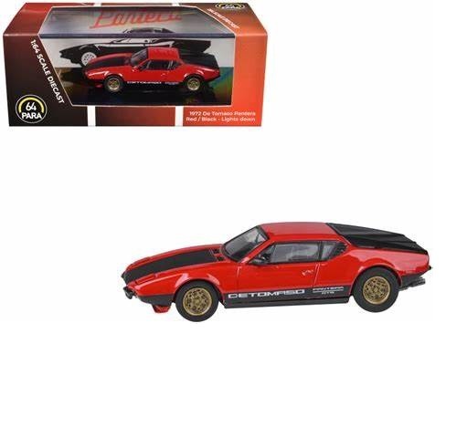 1972 De Tomaso Pantera Rouge - Para64 - PA-55644 - Passion Diecast 