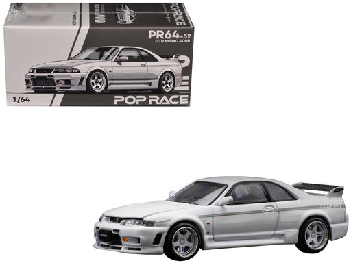 GTR Nismo 400R White - Pop Race 1:64 - PR640052 -  Passion Diecast 