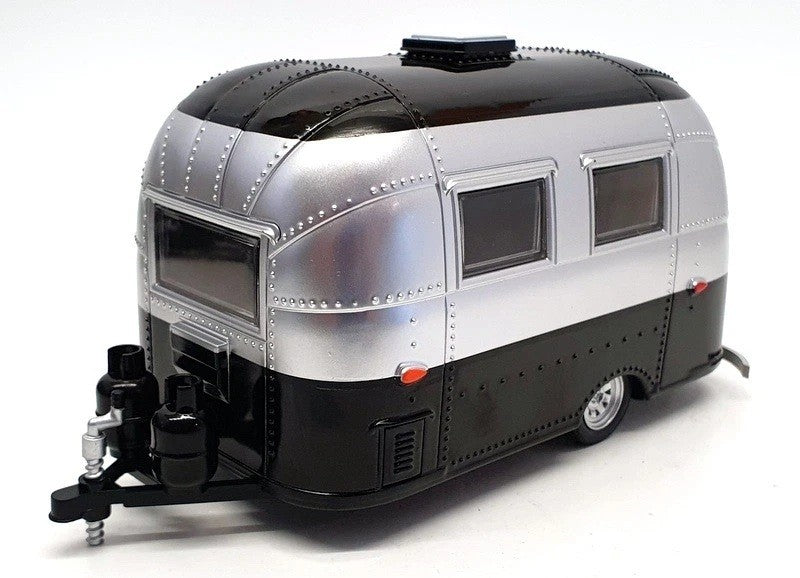 Airstream 16 Bambi Sport - Silver and Black Greenlight 1/24 18226 Passion Diecast 