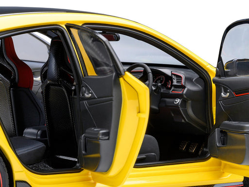 Honda Civic Type R (FK8) 2021 RHD  (Sunlight Yellow) - Autoart - 73225