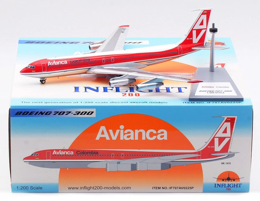 Avianca Boeing 707-359 / HK-1410 / Inflight 200 / 1:200 / IF707AV0225P