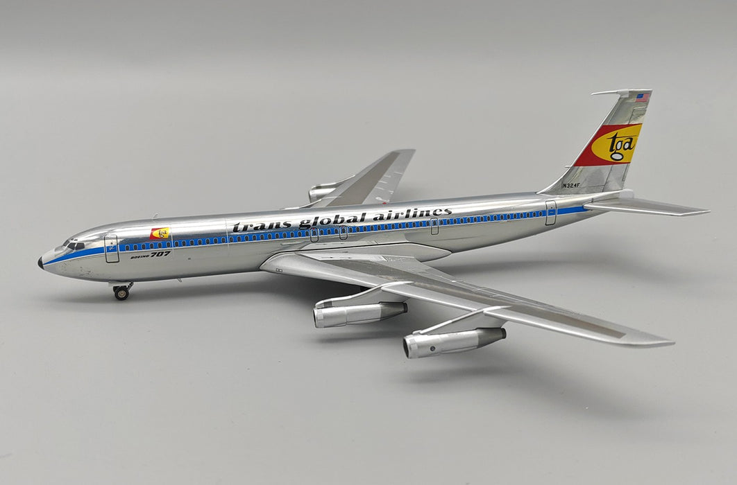 Trans-Global Airlines Boeing 707-300 "Airport 70 Movie" / N324AF / B-Models / 1:200 / B-707-AIRPORT-55-P