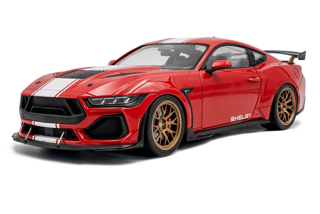 Ford Shelby Mustang Super Snake 2025 Red - Solido - 1/18 - S1813801 - Passion Diecast 