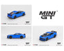 Ford Mustang Dark Horse 2024 - Grabber Blue - Mini GT - 1:64 - MGT01141 Passion Diecast