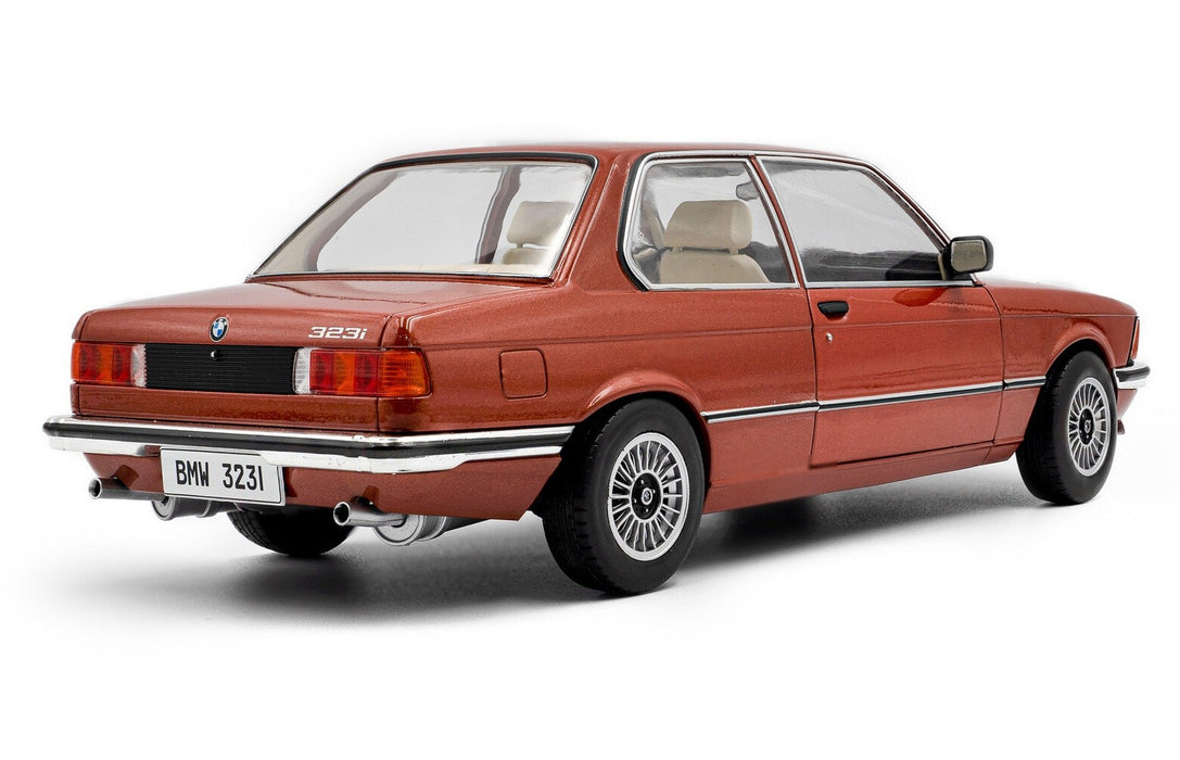 BMW E21 323i - Kastanienrot Metallic - 1980 - Solido - 1/18 - S1812802 - Passion Diecast 