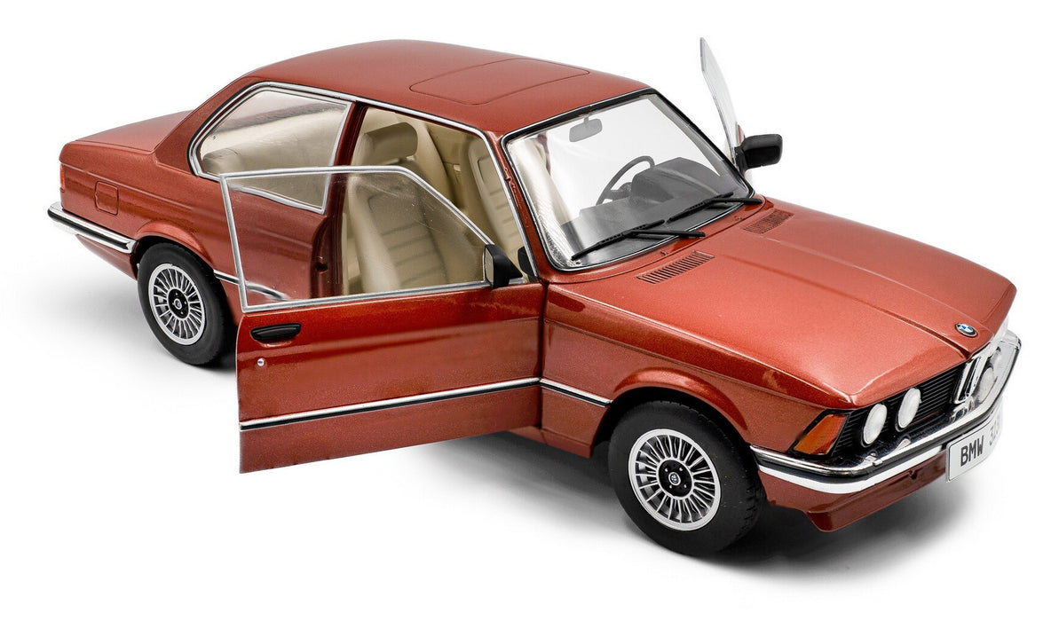BMW E21 323i - Kastanienrot Metallic - 1980 - Solido - 1/18 - S1812802 - Passion Diecast 
