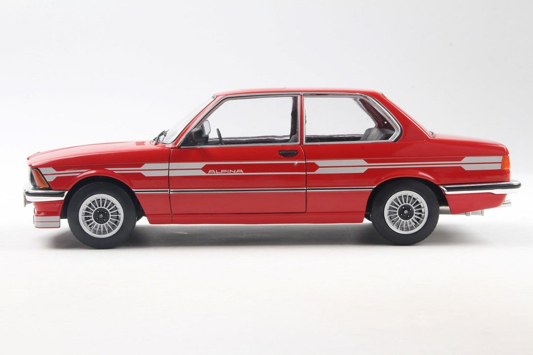 BMW Alpina E21 C1 2.3 1980 Red - Solido - 1/18 - S1812803 - Passion Diecast 