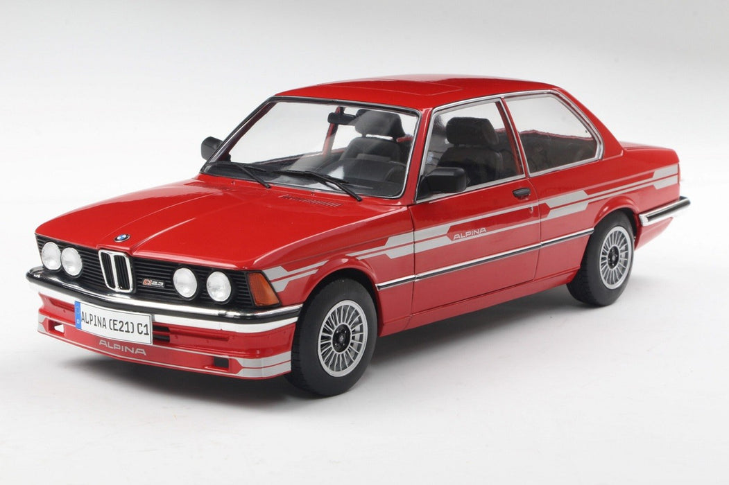 BMW Alpina E21 C1 2.3 1980 Red - Solido - 1/18 - S1812803 - Passion Diecast 