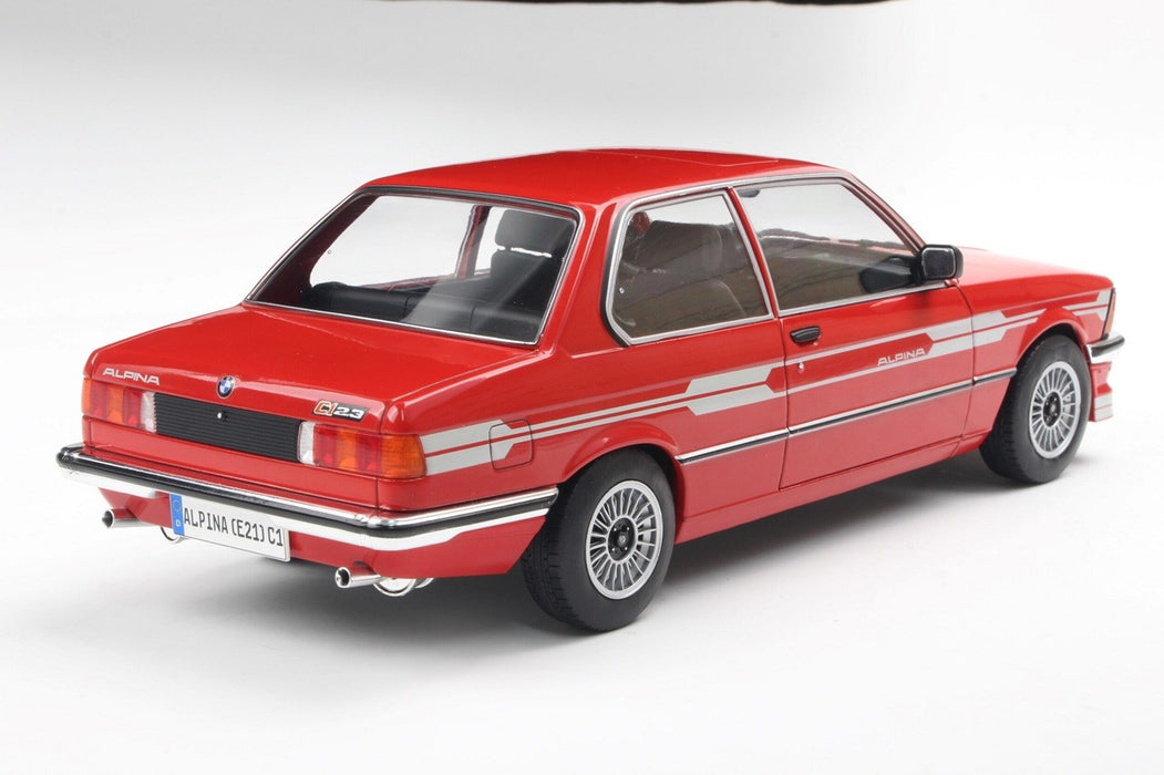 BMW Alpina E21 C1 2.3 1980 Red - Solido - 1/18 - S1812803 - Passion Diecast 