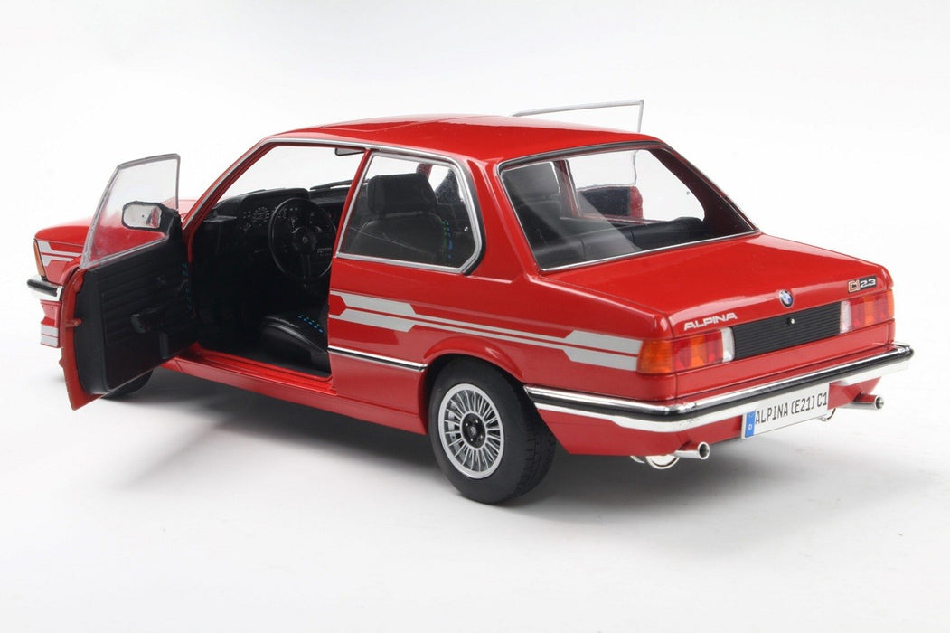 BMW Alpina E21 C1 2.3 1980 Red - Solido - 1/18 - S1812803 - Passion Diecast 