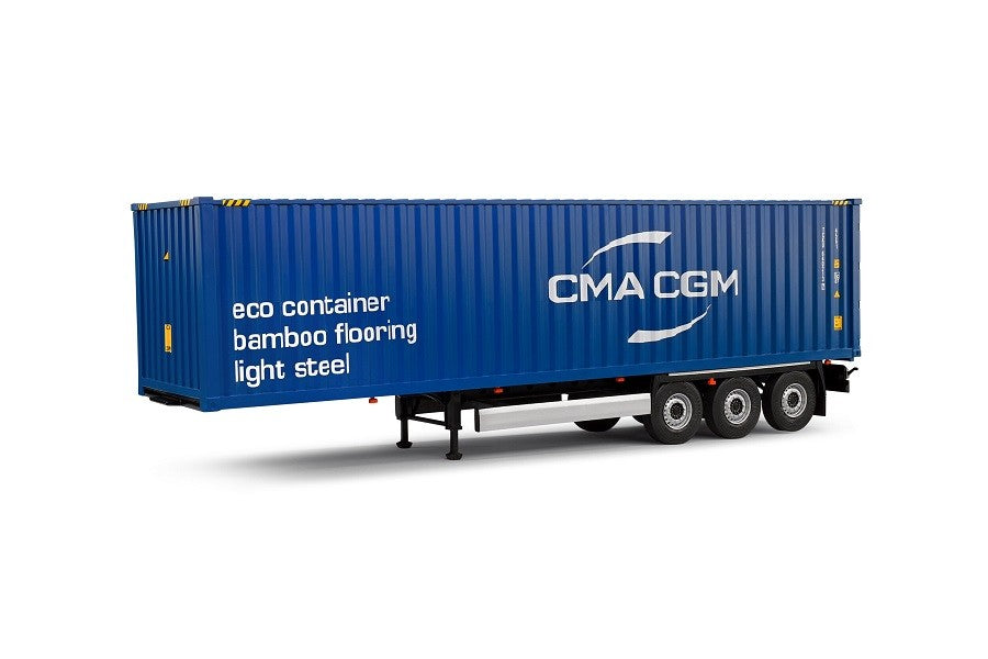 CONTAINER TRAILER - 2024 - Solido - 1/24 - S2400507 -  Passion Diecast 