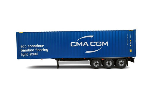 CONTAINER TRAILER - 2024 - Solido - 1/24 - S2400507 -  Passion Diecast 